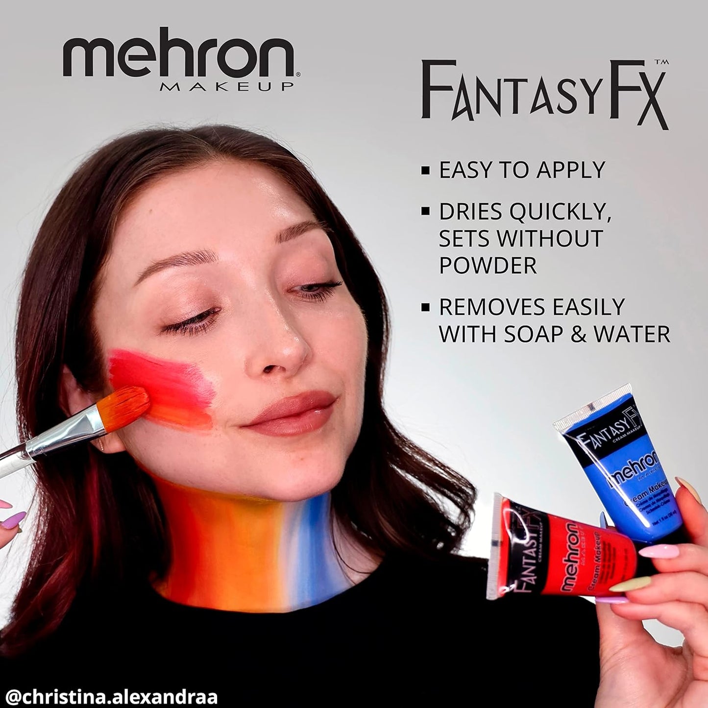 **Mehron Makeup Fantasy FX Cream - Ogre Green Face & Body Paint for Halloween | 1 fl oz (30ml)**
