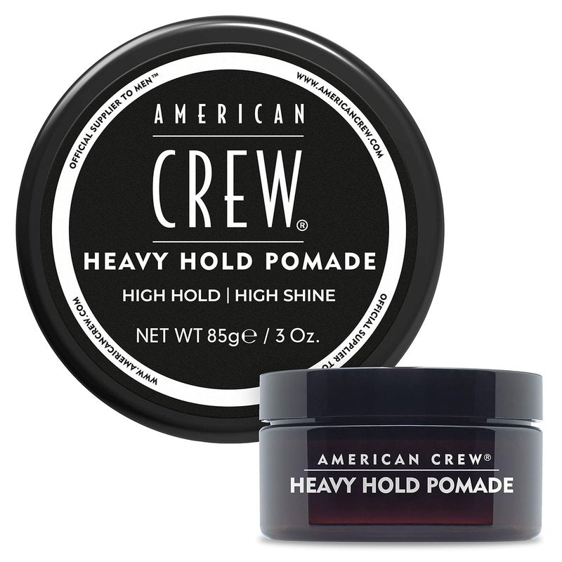 American Crew Men's Hair Pomade - Heavy Hold & High Shine | 3 oz Styling Gel