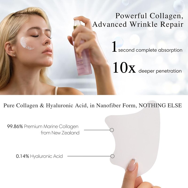Collagen Melting Mask Refill Pack - 8 Pouches for Anti-Aging Korean Skin Care | Perfect for Cheeks