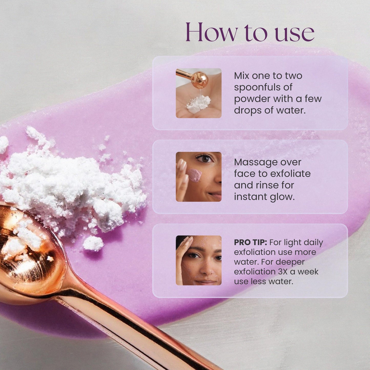 Prakti PritiPolish Instant Glow Exfoliator, Gentle Facial Scrub Clears & Minimizes Pores, Instantly Smooths & Softens with Natural AHAs, 1 oz
