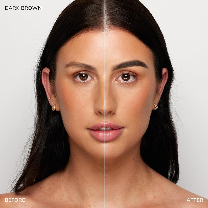 Brow Tint Kit - PPD-Free & Peroxide-Free Two-Step Gel Tint Formula | Dark Brown