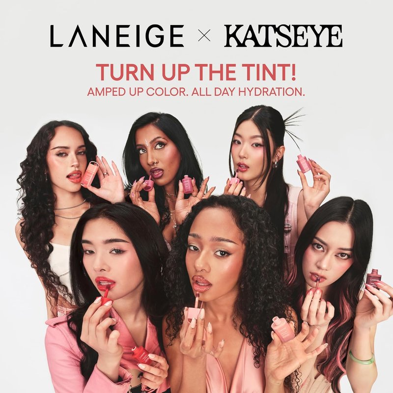 LANEIGE JuicePop Box Lip Tint - Long-Lasting Hydrating Color | Buildable Juicy Shine & Comfort