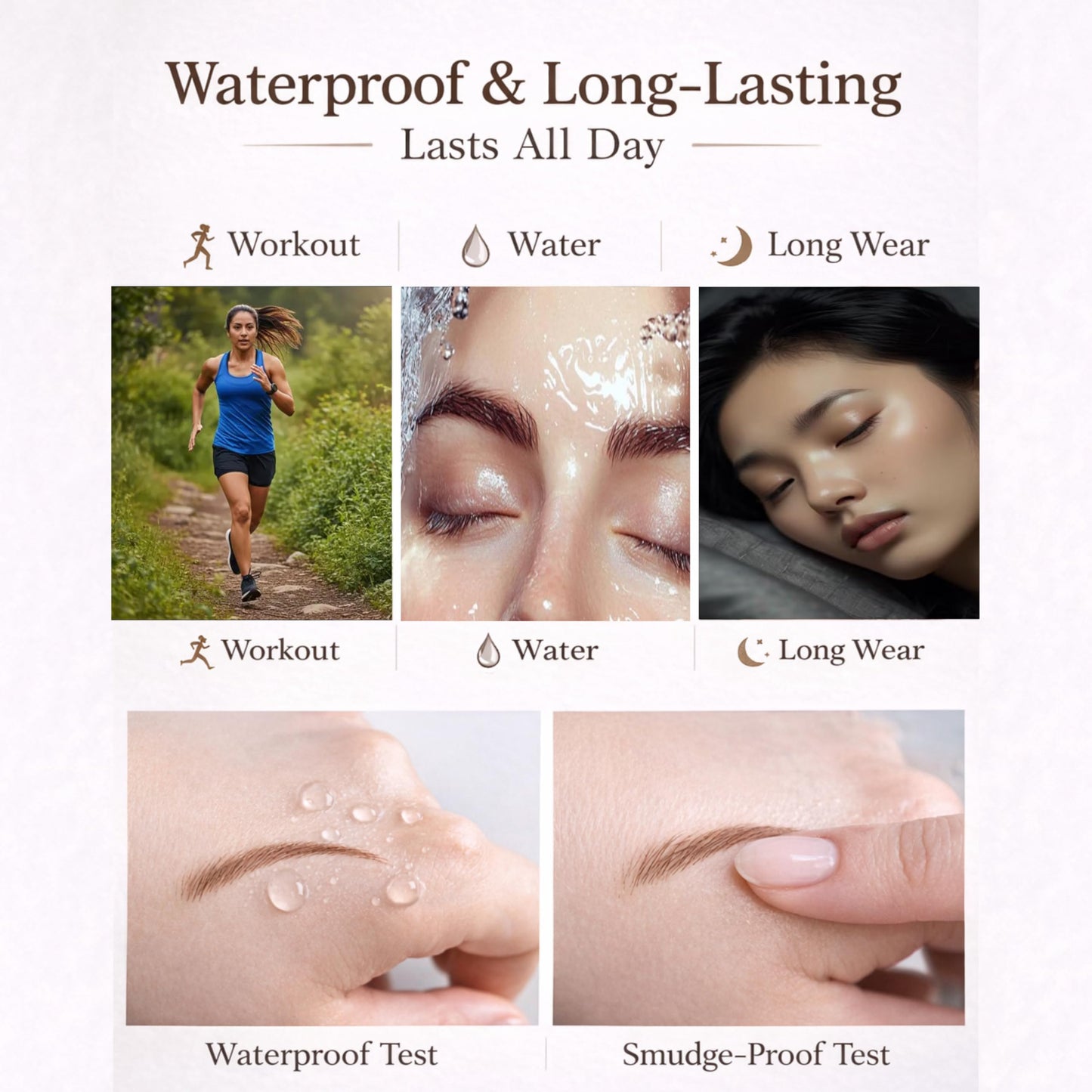 Microblading Eyebrow Pencil – Waterproof, Long-Lasting, Ultra-Fine Brow Pencil for Natural, Defined Hair-Like Strokes(Brunette)