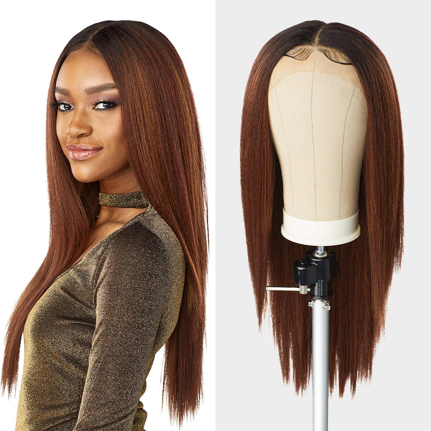 Sensationnel Synthetic HD Lace Front Wig - BUTTA UNIT 6 (1 Jet Black)