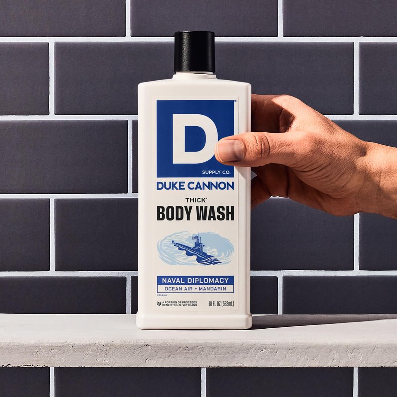Duke Cannon Supply Co. THICK High-Viscosity Body Wash for Men - Smells Like Naval Supremacy, 17.5 Fl Oz 3PACK