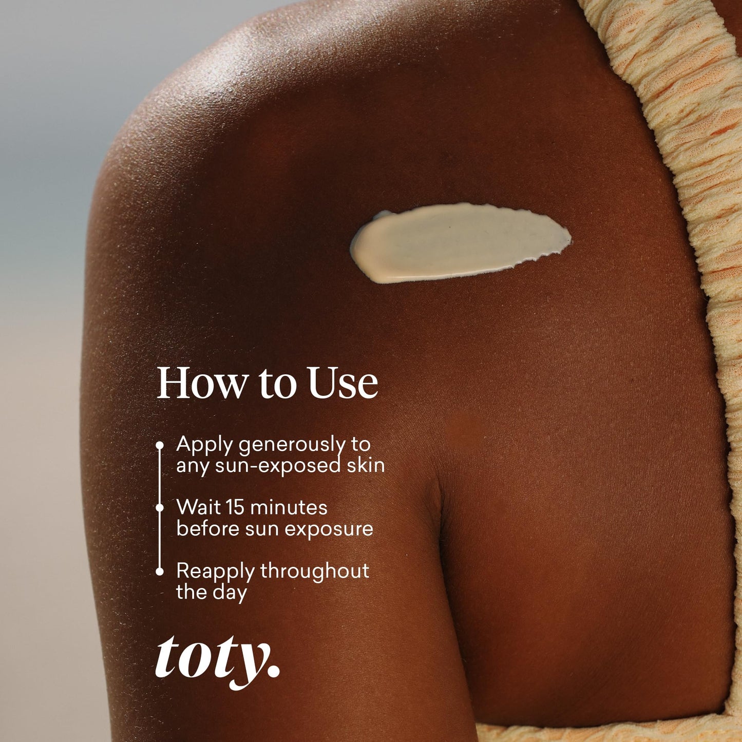 Toty by Sofia Vergara - Solaria Body SPF 50 Refreshing Antioxidant Sunscreen - UVA/UVB Protection - Weightless Body SPF for All Skin Types - Water & Sweat Resistant - 5.07 fl oz