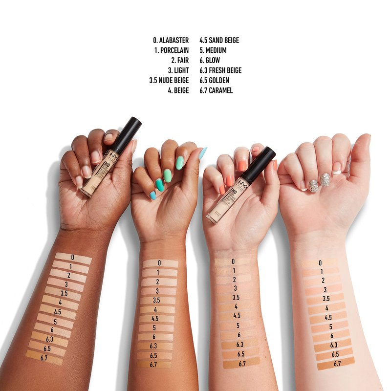 NYX PROFESSIONAL MAKEUP HD Studio Photogenic Concealer Wand, Medium Coverage - Green
