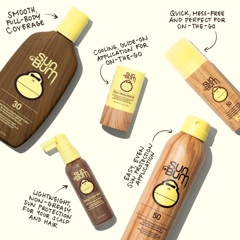 Sun Bum SPF 30 Sunscreen Body Spray - Broad Spectrum Moisturizing Formula with Vitamin E | 6 oz, Hawaii Compliant