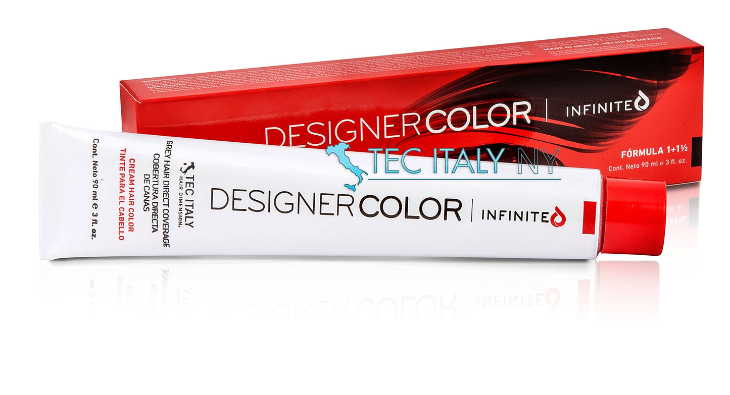 Tec Italy Designer Color Infinite - Naturales/Naturals Hair Color Tube - 3 oz (#10 - Extra Light Blonde)