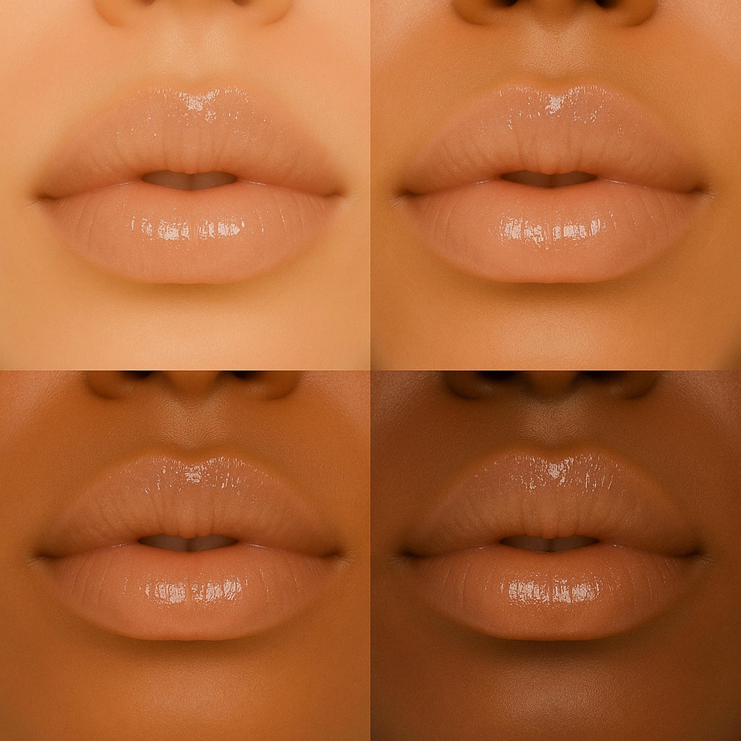 Formless Beauty by Jenny McCarthy – Bliss Lip Gloss (Transparent Nude Gold Shimmer) – Clean, Hydrating, Non-Toxic, Vegan Shine