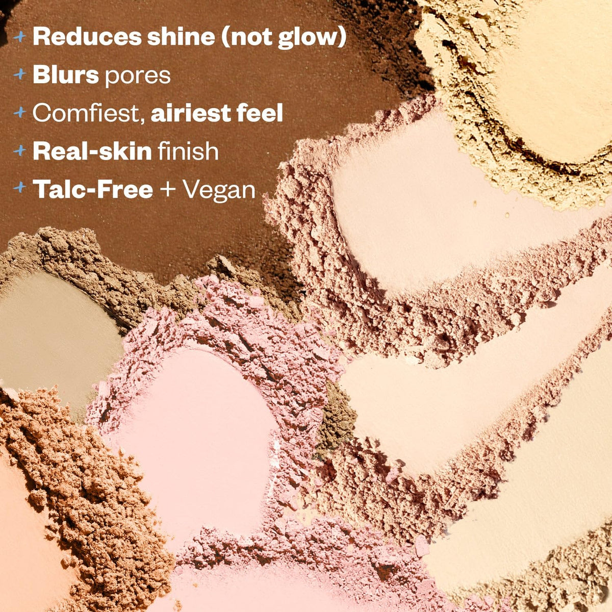 Kosas Cloud Set Pressed Setting Powder – Translucent Shine Control Face Powder, Soft Matte Finish, Airy (Sheer Porcelain)
