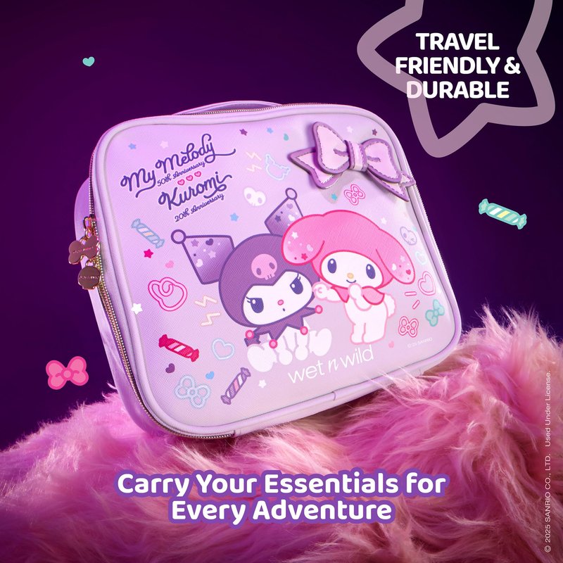 wet n wild My Melody and Kuromi Makeup Bag
