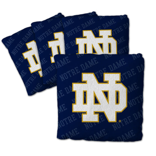 YouTheFan NCAA Notre Dame Fighting Irish Cornhole Bags - 4PK - Blue