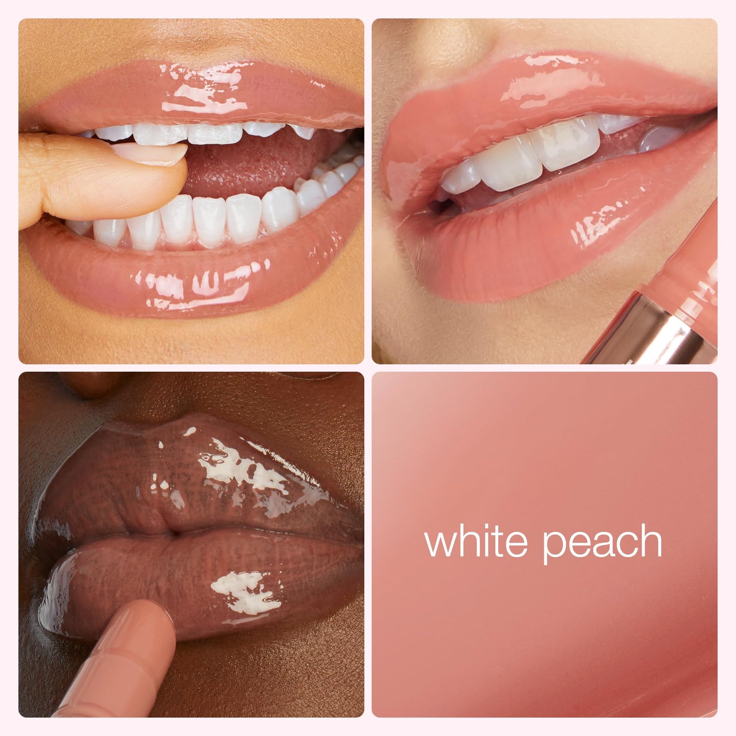 tarte maracuja juicy lip plump – Hydrating & Volumizing Lip Plumper Gloss Balm with Nourishing Hyaluronic Acid, Plumps & Moisturizes, Vegan & Cruelty-Free, full size, white peach