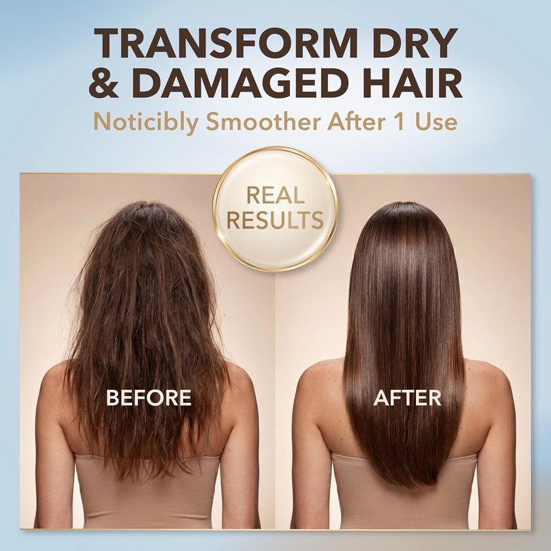 Keratin Hair Mask for Dry & Damaged Hair - Deep Conditioning Treatment with Coconut, Jojoba & Avocado Oils | Hydrating & Color-Safe