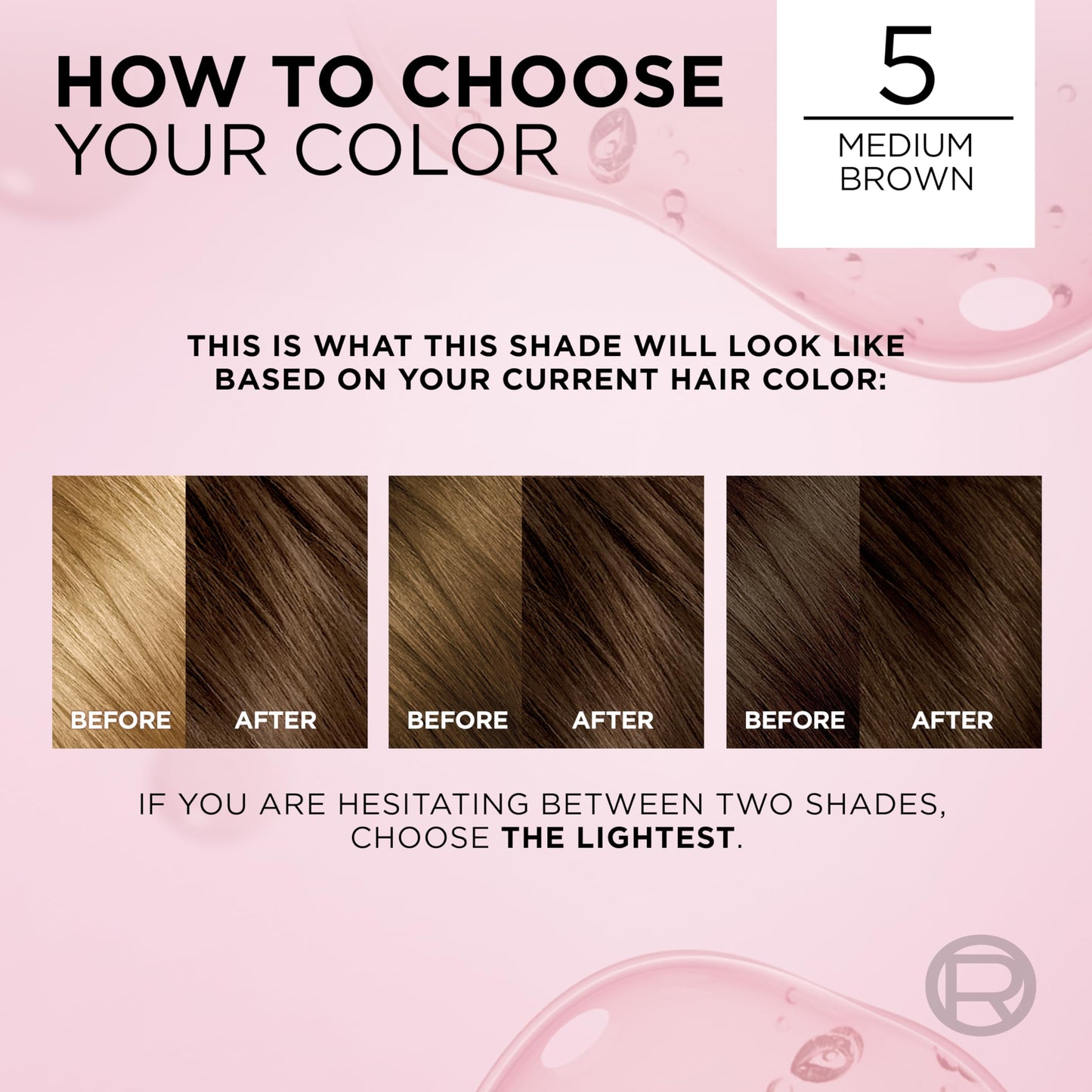 L'Oreal Paris Excellence Crème Permanent Hair Dye, Triple Care Hair Color with Pro-Keratine Complex for 100% Gray Hair Coverage, 5 Medium Brown, 1 Kit (Pack of 3)