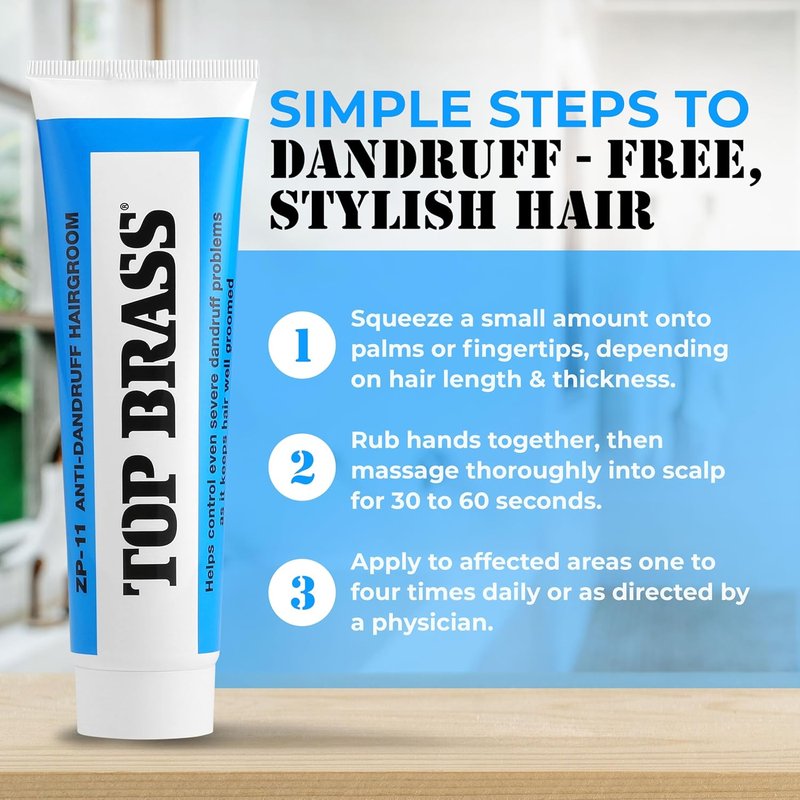 Anti-Dandruff Hair Cream for Men & Women - Styling Cream with Beeswax & Candelilla | Relieves Dry Scalp, Flaking & Itching - 3 Pack