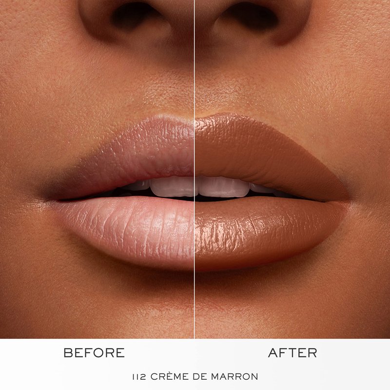 Lancôme L'Absolu Rouge Hydrating Cream Lipstick - Smudge-Resistant & Luminous Finish - Up To 18HR Comfort - 112 Crème De Marron