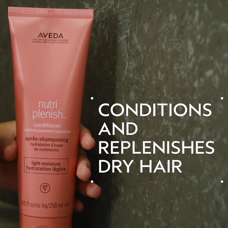 Aveda Nutriplenish Conditioner - Hydrating Light Moisture for Fine to Medium Dry Hair | Organic Pomegranate Oil, Coconut Oil, Mango Butter