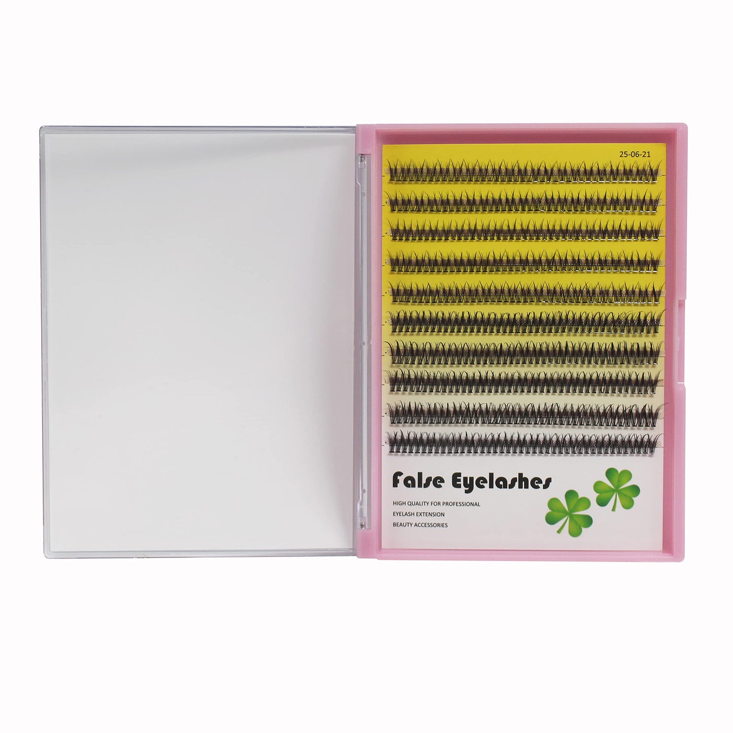 →Vayator Black False Eyelashes 8-18mm Mixed To Choose Individual False Eyelashes Extension Eyelashes Cluster Natural Soft Fake False Eyelashe Eyelash Extension Tool Large Capacity (8+10mm Mixed)