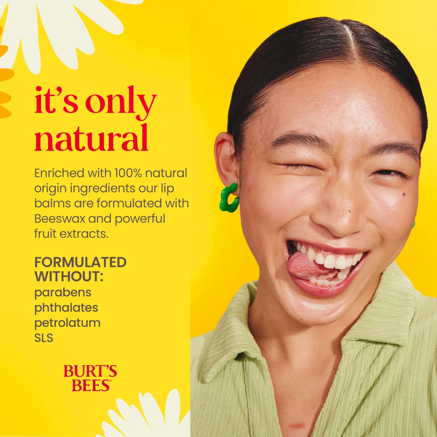 Burt's Bees Mothers Day Gifts, Lip Balm - Coconut and Pear, Lip Moisturizer With Responsibly Sourced Beeswax, Tint-Free, Natural Origin Conditioning Treatment, 2 Tubes, 0.15 oz.