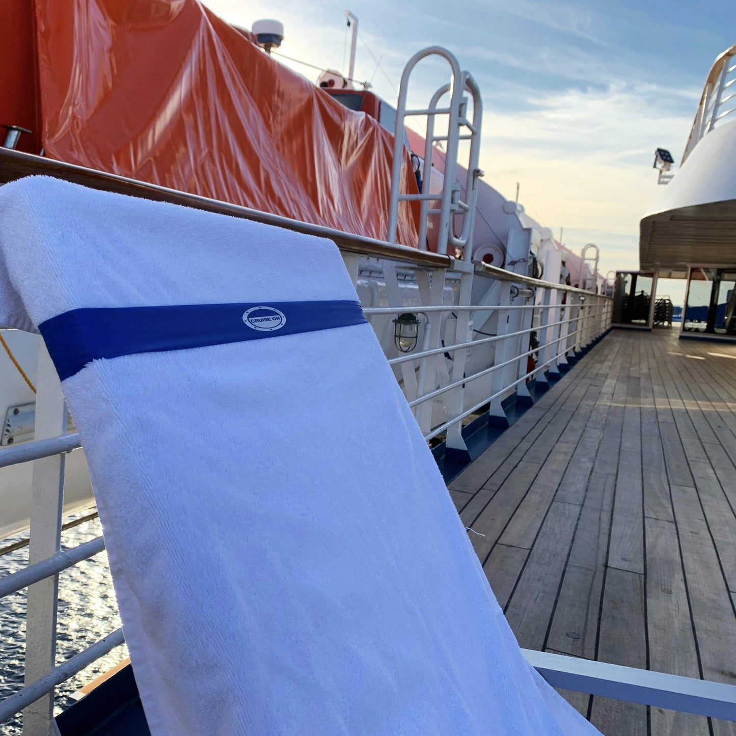 Cruise On Towel Bands for Cruise Chairs (4 Pack), Better Alternative to Towel Clips for Beach, Pool & Ships, Essential for 2026 & 2027 Trips, Secure & Stylish, Green