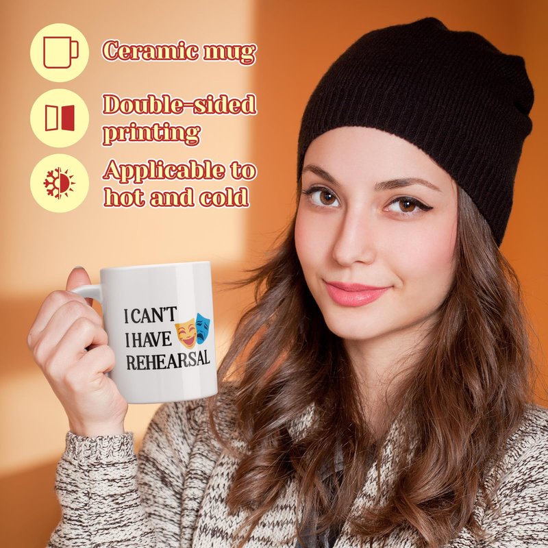 Didaey 7 Pcs Theater Gifts for Women Girls Funny Musical Actor Broadway Gifts for Theater Lovers Drama Students Graduation Birthday Holiday