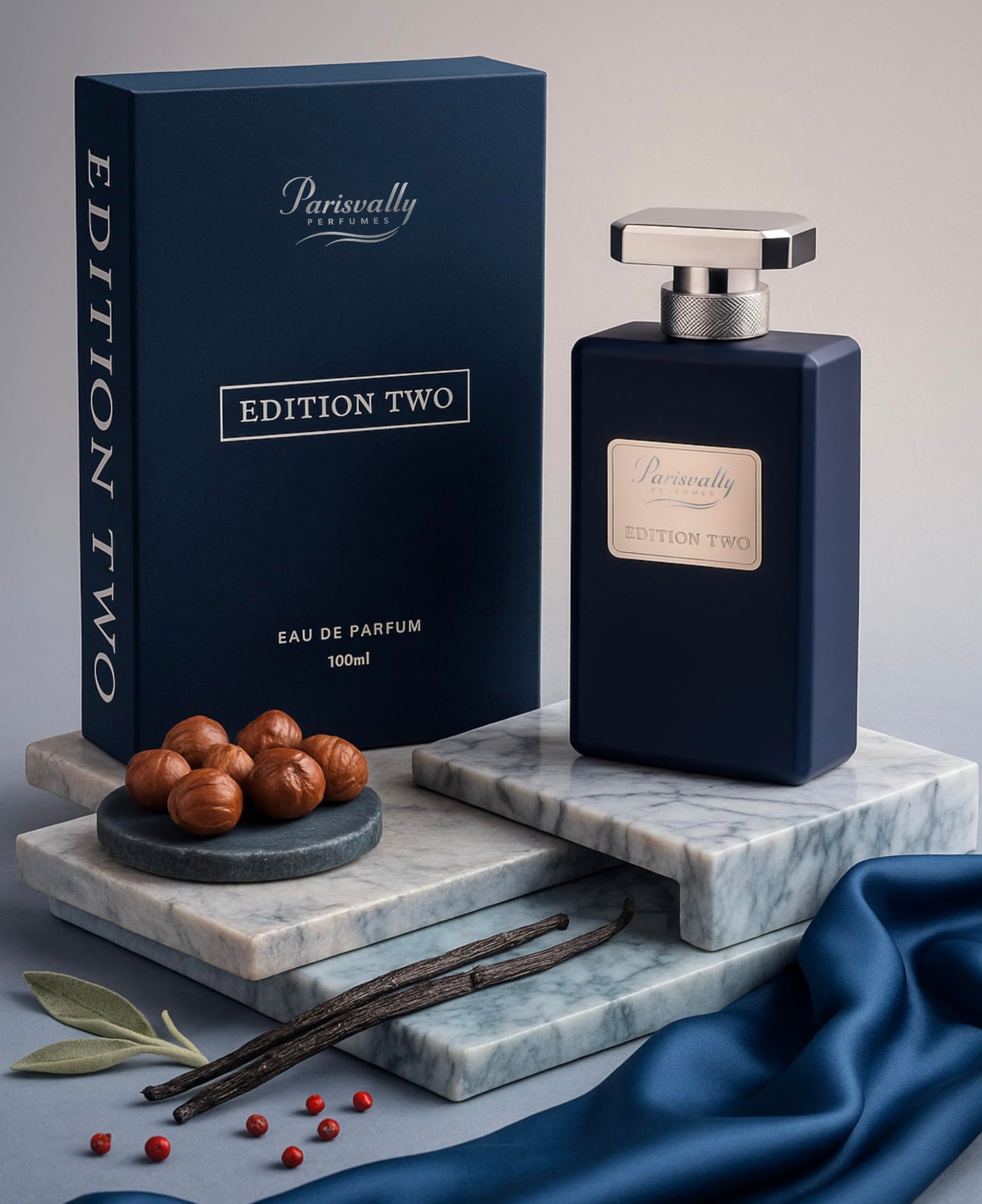 Parisvally EDITION TWO - Fresh Violet, Suede Leather, Vanilla Toffee Unisex 3.40 Ounce / 100 ml