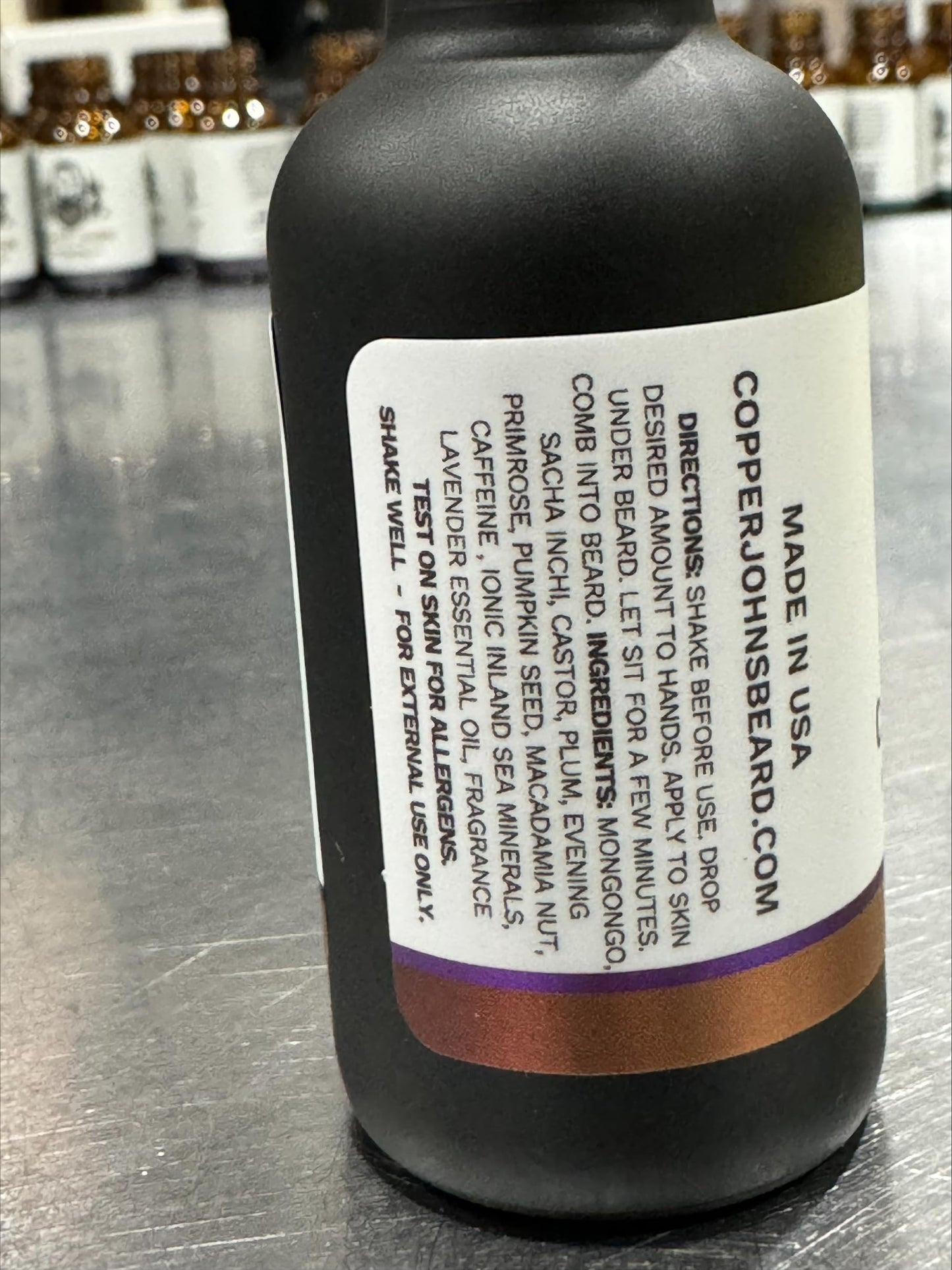 Copper Johns Revitalizing Hair Serum – Hair Growth & Thickening Serum with Sea Minerals – Anti-Frizz Formula for Dry, Damaged Strands, Best Scalp Moisturizer for Men & Women – Lavender, 1 oz.