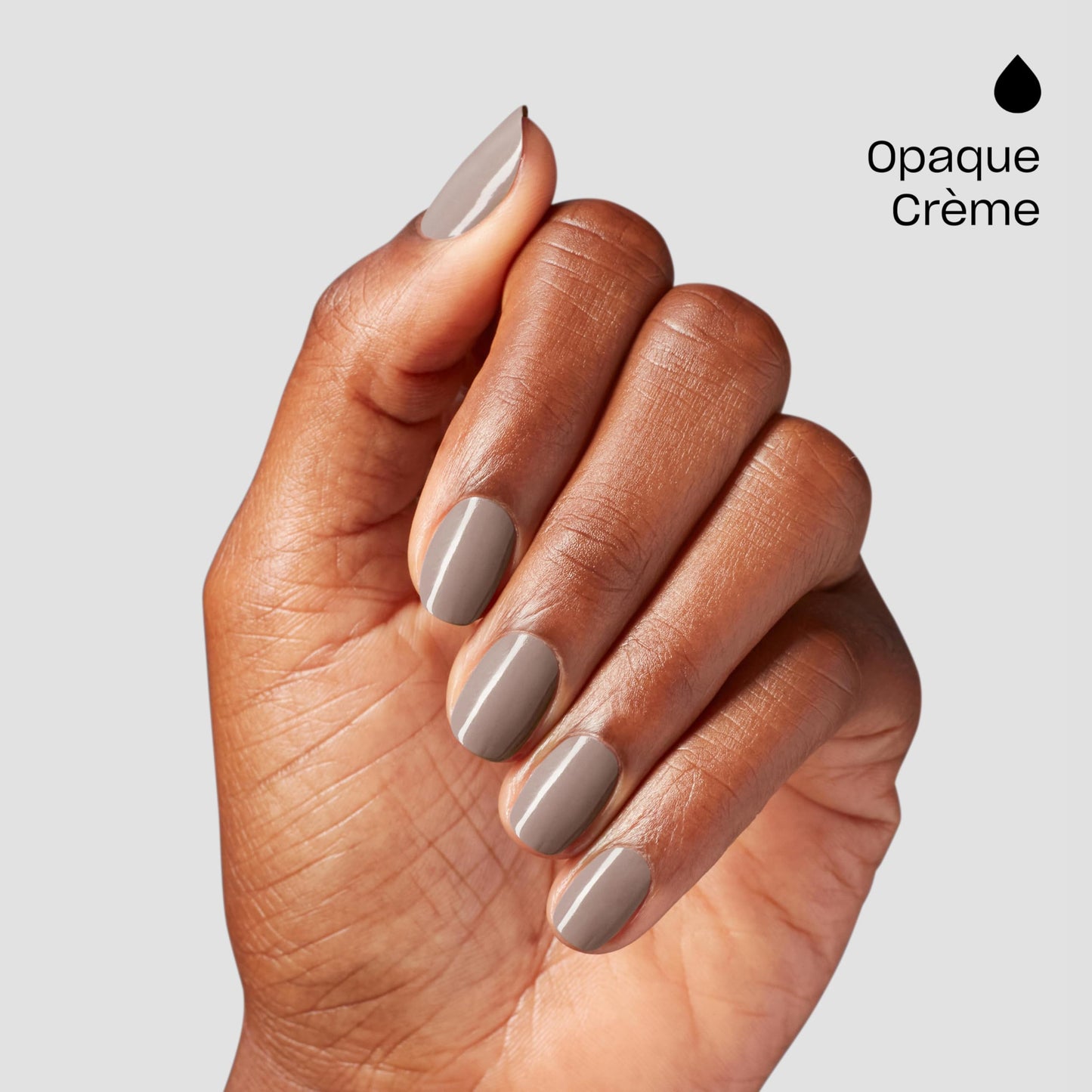 OPI Nail Lacquer Crimp and Proper | Opaque Cool Neutral Purple Crème Chip Resistant Nail Polish | What's Your Mani-tude | Fall 2025