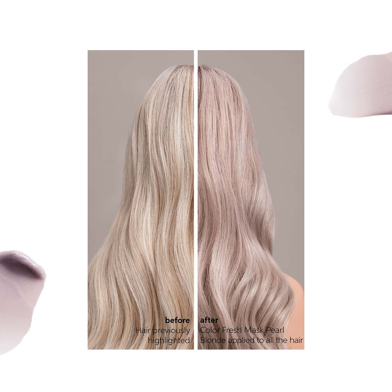 Wella Professionals Color Fresh Mask | Pearl Blonde | Natural Shade | Hair Color-Depositing Mask | Vegan Formula with Avocado Oil | Zero Damage | Silicone Free | 5 Fl Oz
