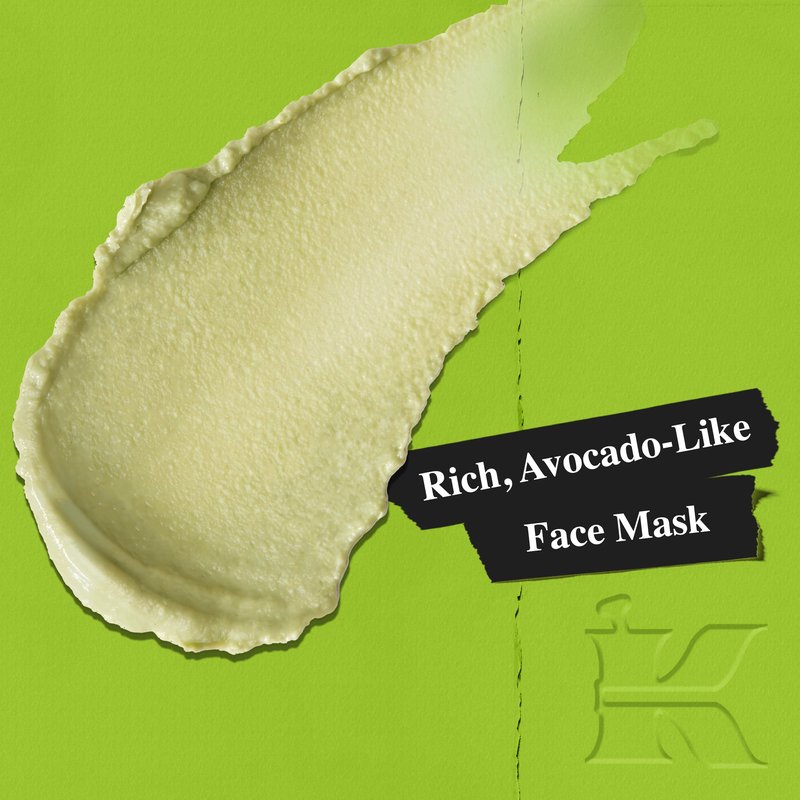 Kiehl's Avocado Nourishing Hydration Mask, Rich & Creamy Face Mask, Hydrates & Soothes Skin, with Evening Primrose Oil, Maintains Facial Elasticity, Helps Reduce Dryness, Paraben-free - 0.88 fl oz