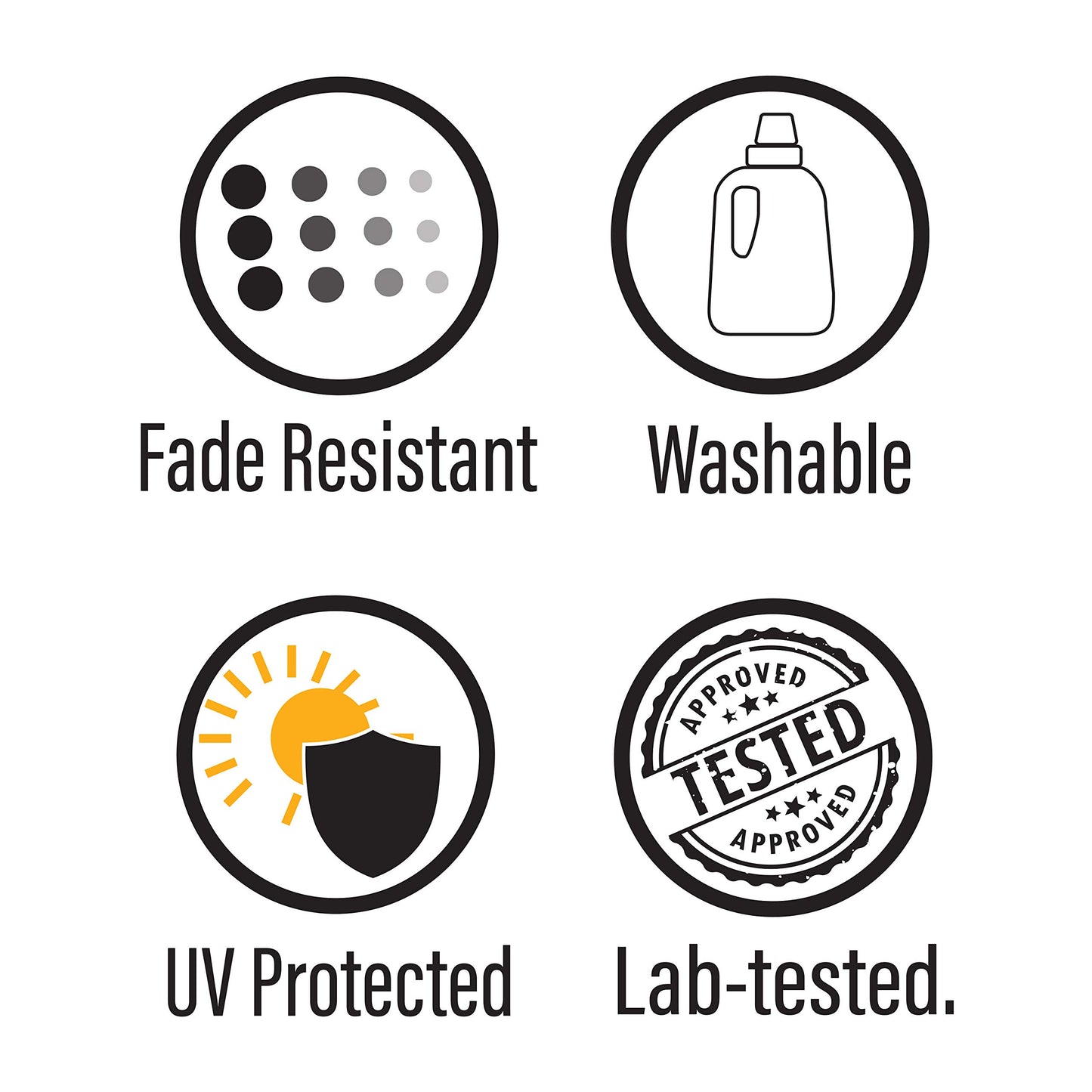 SKL Home by Saturday Knight Ltd. - U7320700G63P09 SUNSAFE Refresh Floral Panel, Blush, 40 inches x 63 inches