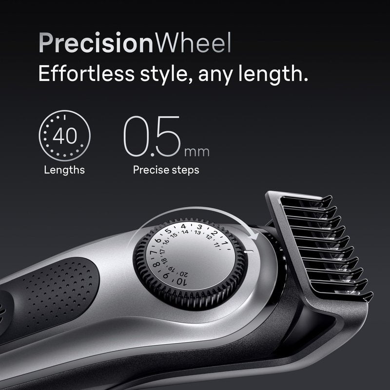 Braun All-in-One Style Kit Series 7 7410, 8-in-1 Trimmer for Men with Beard Trimmer, Body Trimmer for Manscaping, Hair Clippers & More, Sharpest Blade, 40 Length Settings, Waterproof