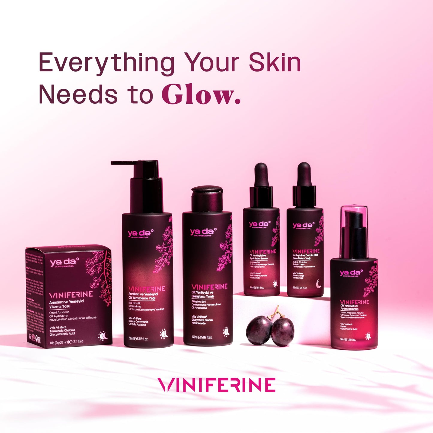 Dark Spot Remover for Face - Grape Extract Viniferine | Brightening Serum and Age Spot Remover | Clean Niacinamide Formula | Restores a Radiant Glow with Rejuvenating Hyperpigmentation Care | 1 Fl Oz