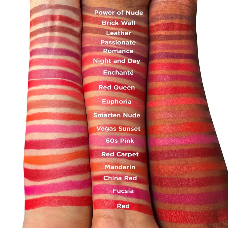 Lord and Berry Vogue Matte Lipstick - Rich, Highly Pigmented Lip Color - Infused with Papaya and Orchid Extracts - 7614 Enchanté - 0.81 oz