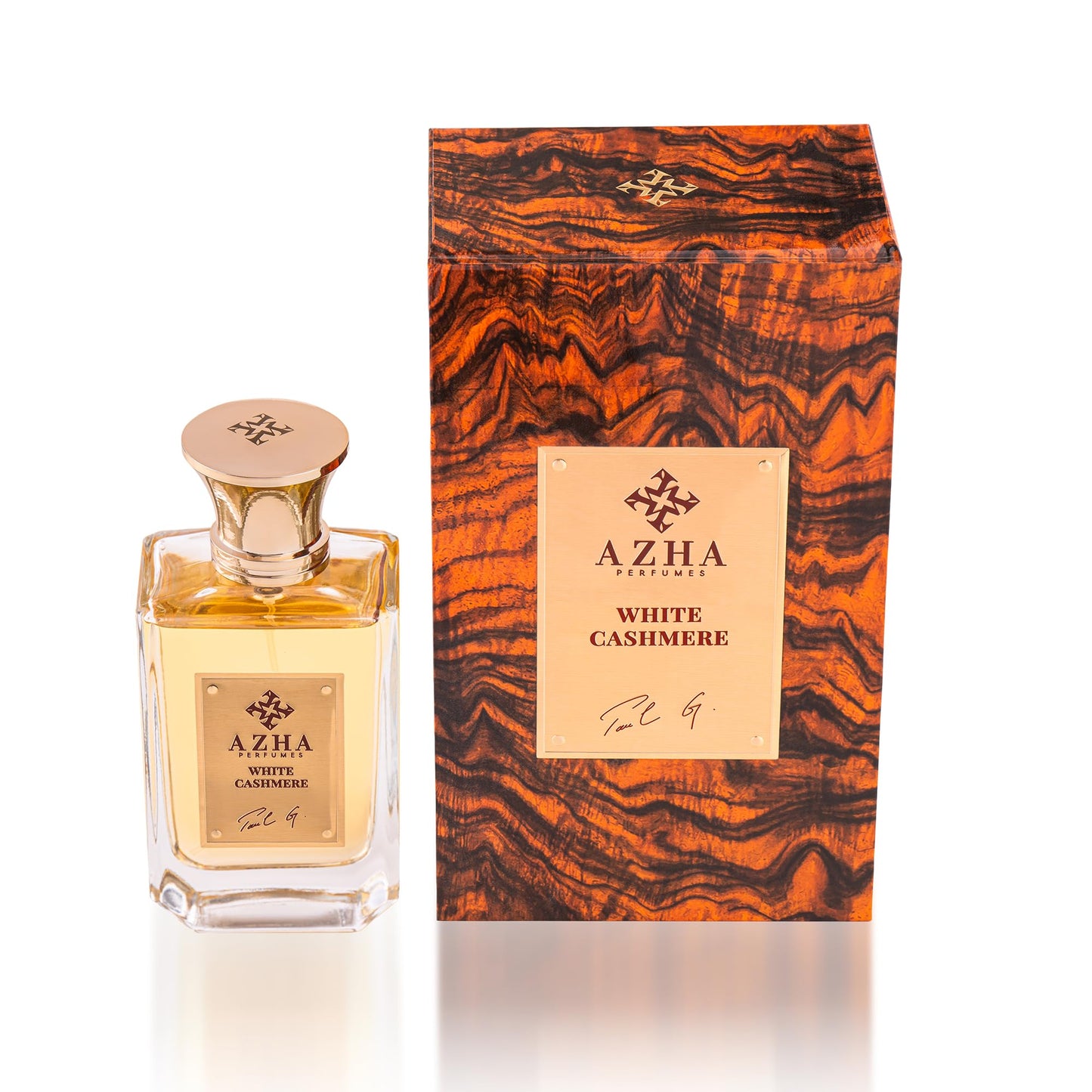 Azha Perfumes White Cashmere - Chypre notes of Mandarin and White Flower | Prestige Collection | 100ml | Unisex | Eau De Parfum