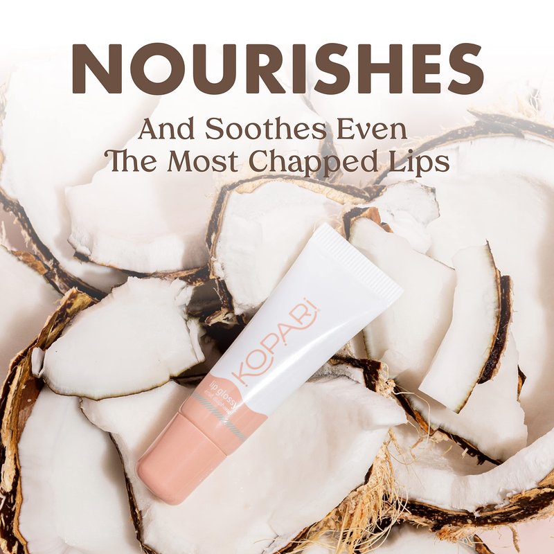Kopari Sheer Blush Lip Glossy 2pk