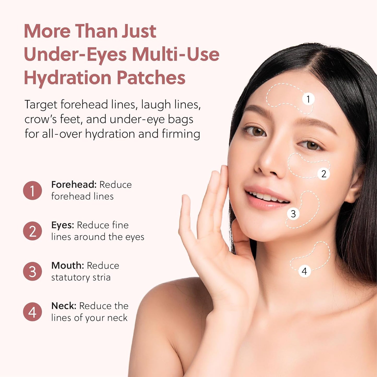 Hydrogel Eye Patches with Collagen - Depuff & Smooth Fine Lines | 20 Pairs for All Skin Types