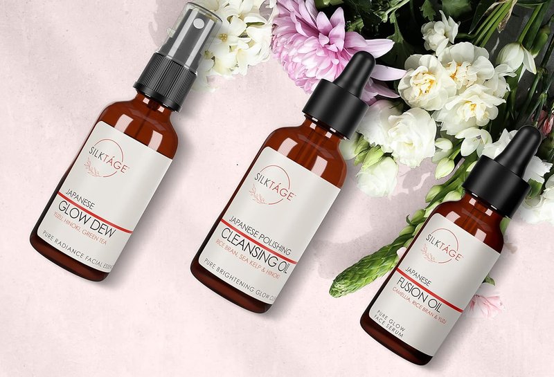 Japanese Fusion Oil - Pure Glow Face Serum for Dry Skin & Fine Lines | Camellia & Yuzi, 1 Fl Oz