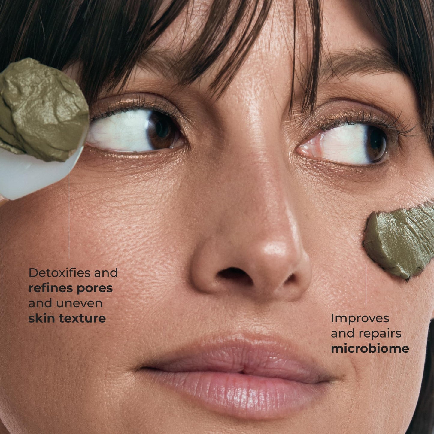 Borghese Advanced Fango Active Mud Mask for Face and Body - Exfoliating to Purifying Face Mask with Bentonite Clay & Hyaluronic Acid For Normal, Combination & Oily Skin, 7.5 Ounce
