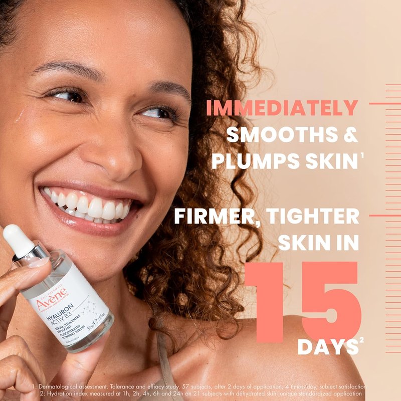 Avène Hyaluron ACTIV B3 Plumping Serum - Lightweight Hydrating Formula with Niacinamide & Hyaluronic Acid | 1 oz