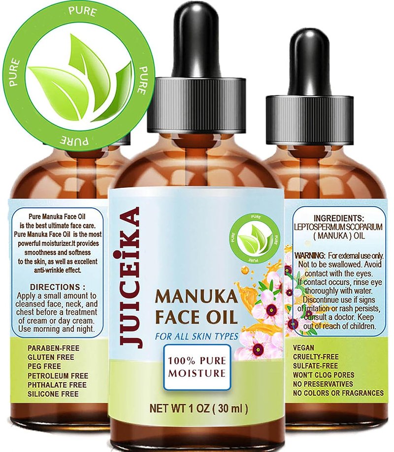 100% Pure Manuka Oil - Anti-Aging Face Moisturizer & Nourishing Oil for Skin, Hair, Lips | 1 Fl Oz (30 ml)