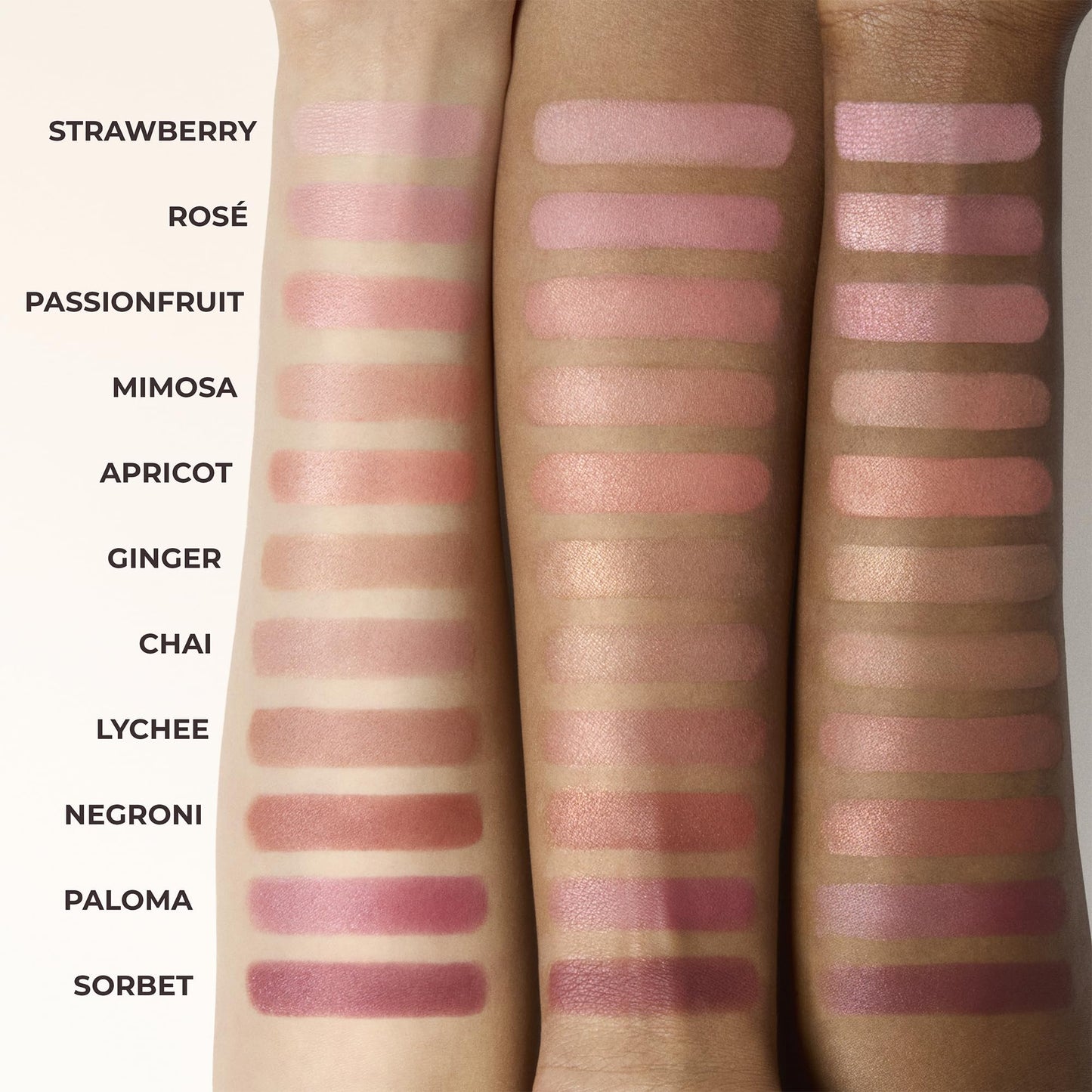 Laura Mercier Blush Color Infusion Duo, Matte & Luminous Powder Blush, Talc‑Free, 16HR Wear, Buildable Natural Finish, Passionfruit - Warm Pink