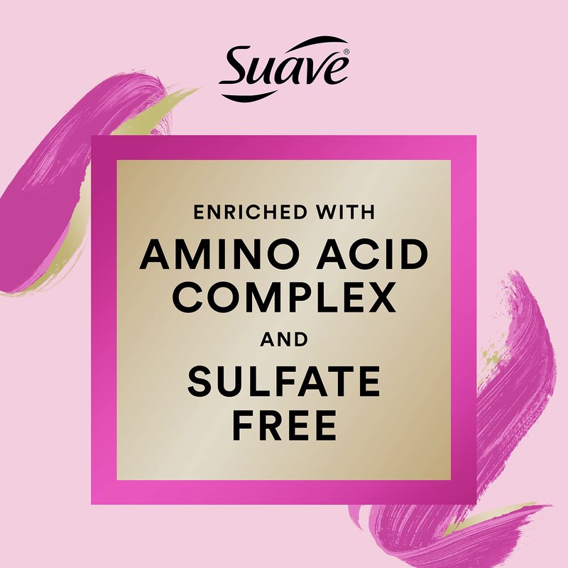 Suave Pink Blow Dry Accelerator Hair Heat Protector Heat Protecting Spray Heat Protectant Spray and Detangler 6 oz
