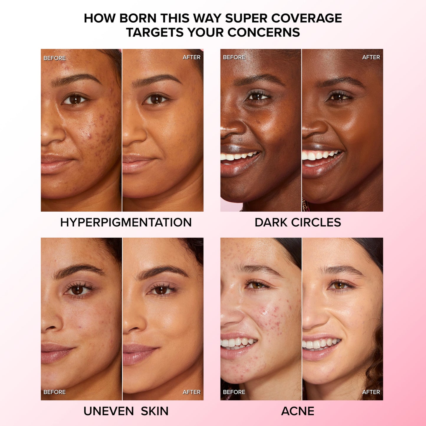 Too Faced Born This Way Super Coverage Multi-Use Concealer | Full-Coverage Hydrating Concealer for Dark Circles & Blemishes with Natural Finish | Hyaluronic Acid & Coconut Water, Almond, 0.45 Fl Oz
