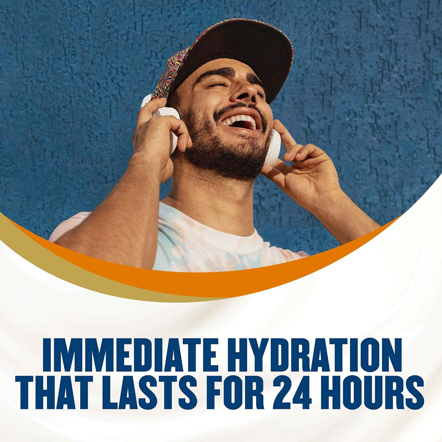 Gold Bond Men's Essentials Everyday Moisture Daily Body & Hand Lotion, 14.5 oz., With Vitamin C (Pack of 2)