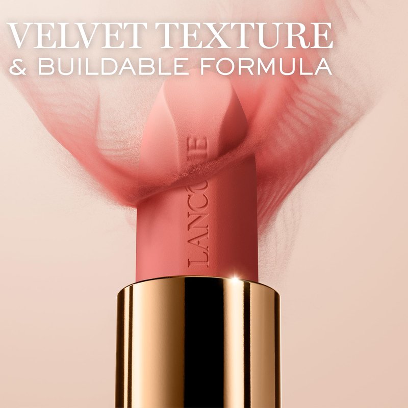 Lancôme L'Absolu Rouge Intimatte Hydrating Matte Lipstick - Buildable & Lightweight Formula with a Soft Matte Finish - Up To 24HR Comfort - 210 Unspoken Feelings