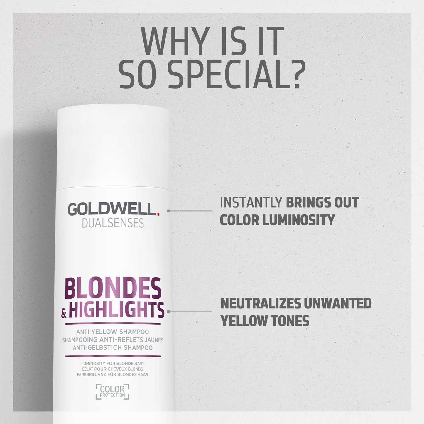 Goldwell Dualsenses Blondes & Highlights Anti-Yellow Shampoo 300mL