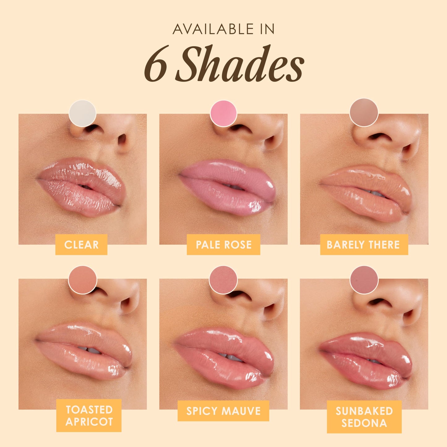Grande Cosmetics GrandeLIPS Hydrating Lip Plumper Gloss - for Fuller-Looking, Hydrated Lips - Clear (0.084 oz)
